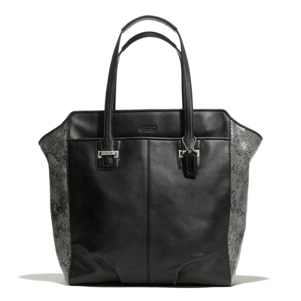 TAYLOR MIXED LEATHER NORTH/SOUTH TOTE - COACH f23303 - 26796
