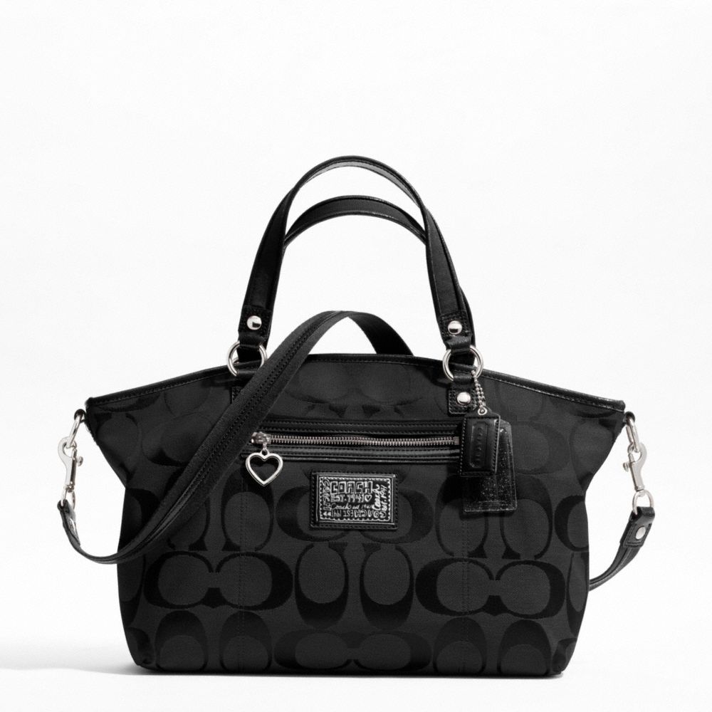 COACH DAISY SIGNATURE LARGE SATCHEL - ONE COLOR - F23391