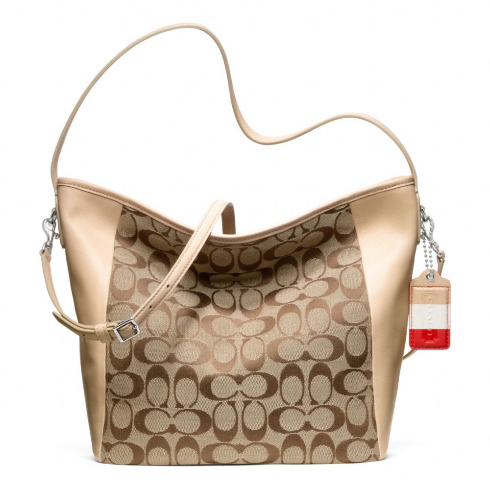 WEEKEND SIGNATURE C SHOULDER BAG - COACH f23702 - 19576