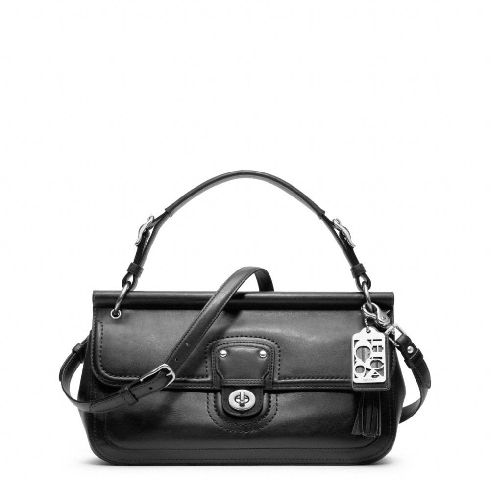 COACH LEATHER EAST/WEST WILLIS - ONE COLOR - F23707