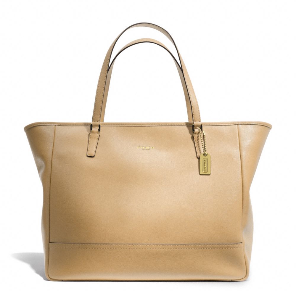 COACH LARGE CITY TOTE - BRASS/CAMEL - F23822