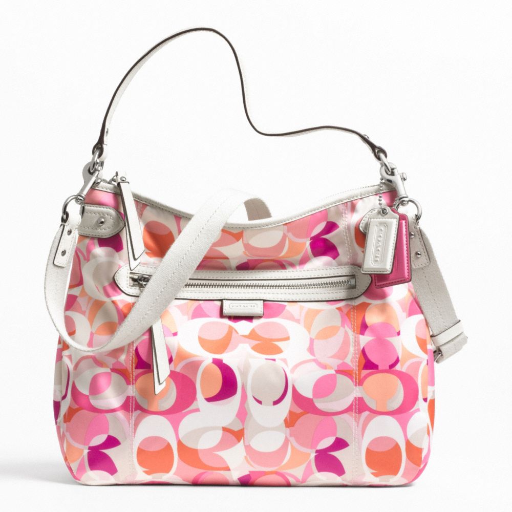 COACH DAISY KALEIDOSCOPE PRINT CONVERTIBLE HOBO - ONE COLOR - F23957