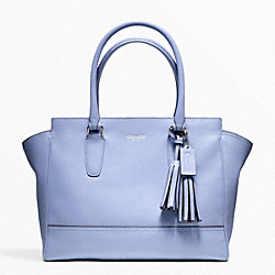 COACH LEATHER MEDIUM CANDACE CARRYALL - SILVER/CHAMBRAY - F24201