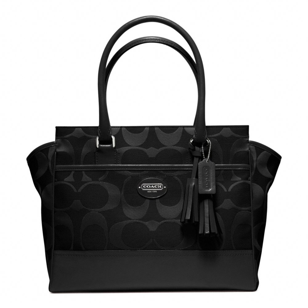 COACH SIGNATURE MEDIUM CANDACE CARRYALL - ONE COLOR - F24203