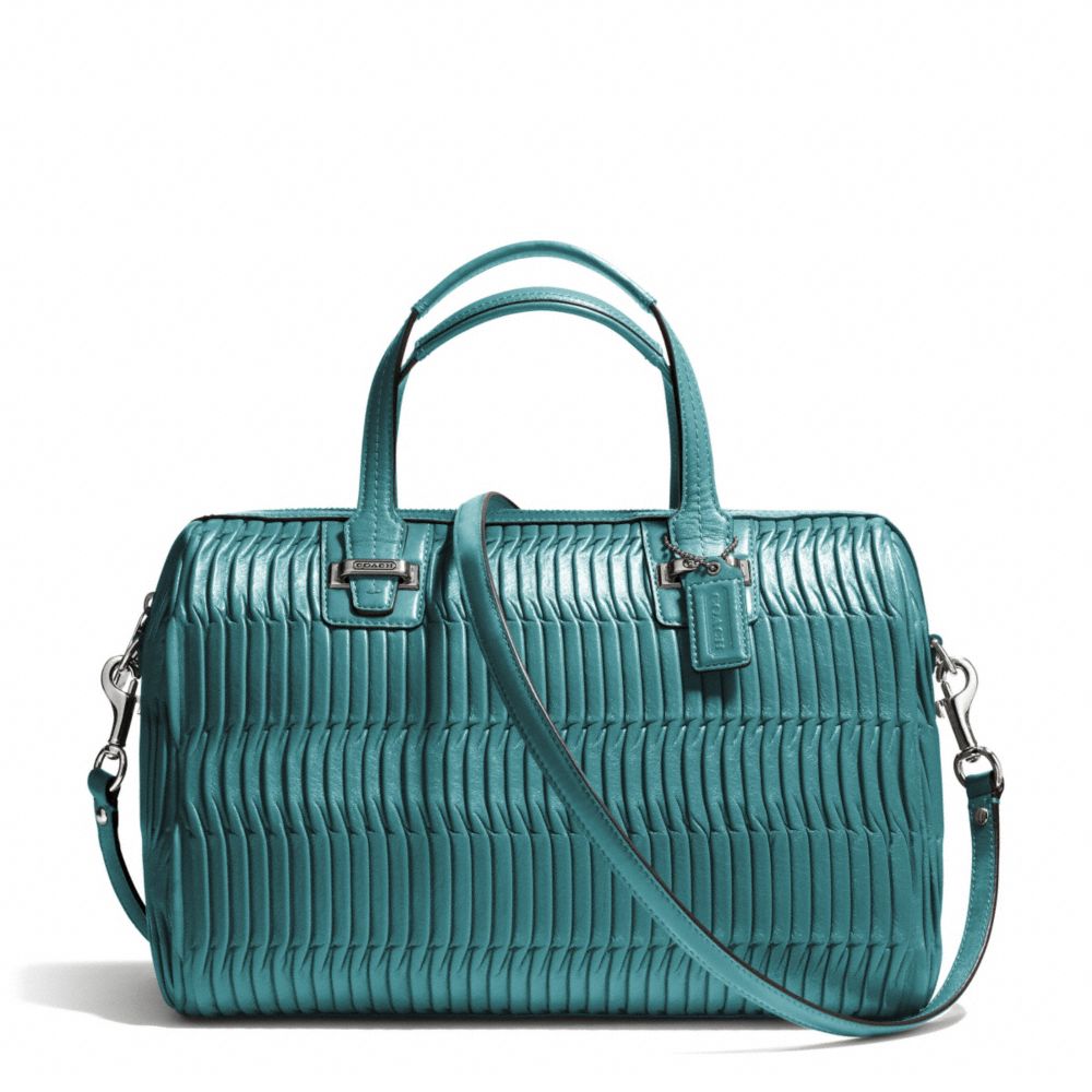 TAYLOR GATHERED LEATHER SATCHEL