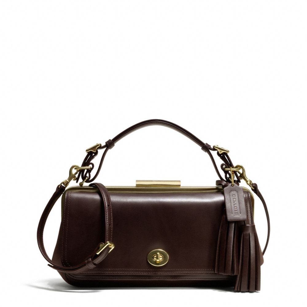 COACH LEGACY POLISHED RETRO PINNACLE FRAME FLAP - ONE COLOR - F25318