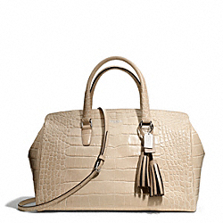 COACH EMBOSSED CROC LARGE LOWELL - ONE COLOR - F25328