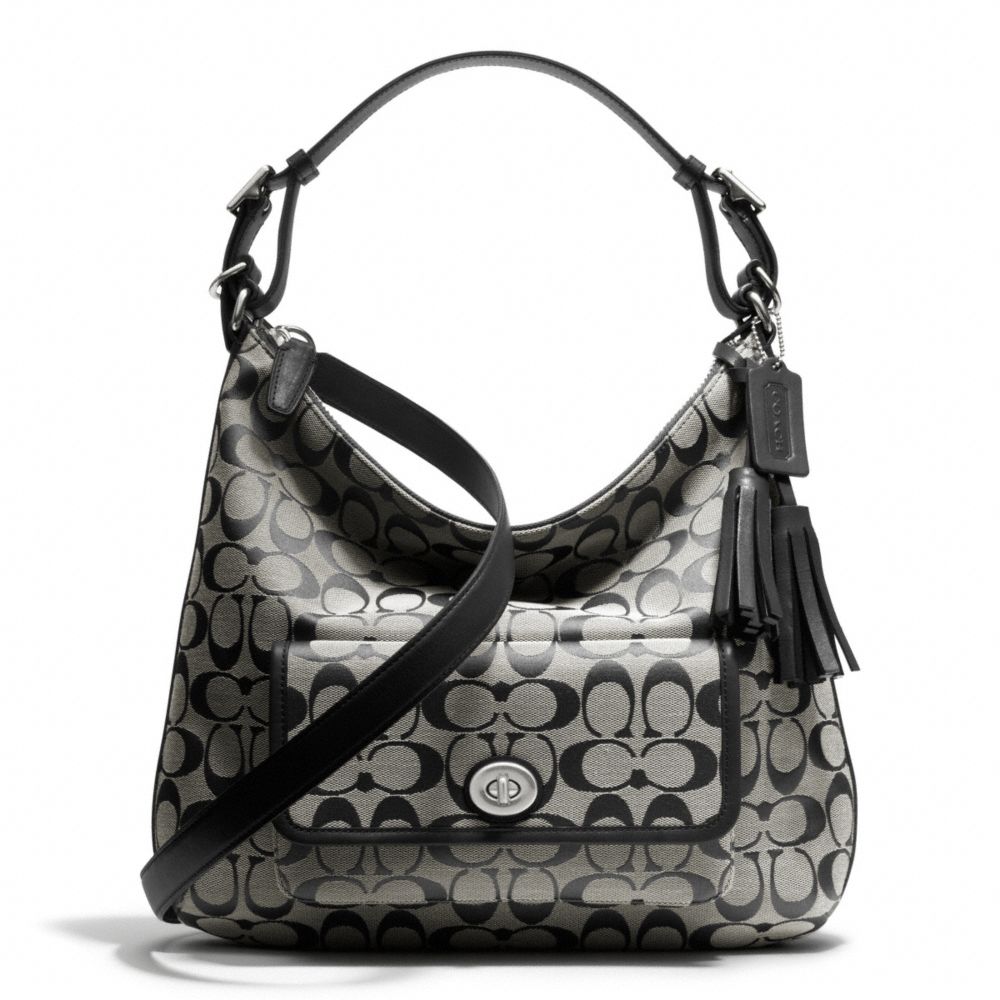 COACH SIGNATURE COURTENAY HOBO - ONE COLOR - F25372