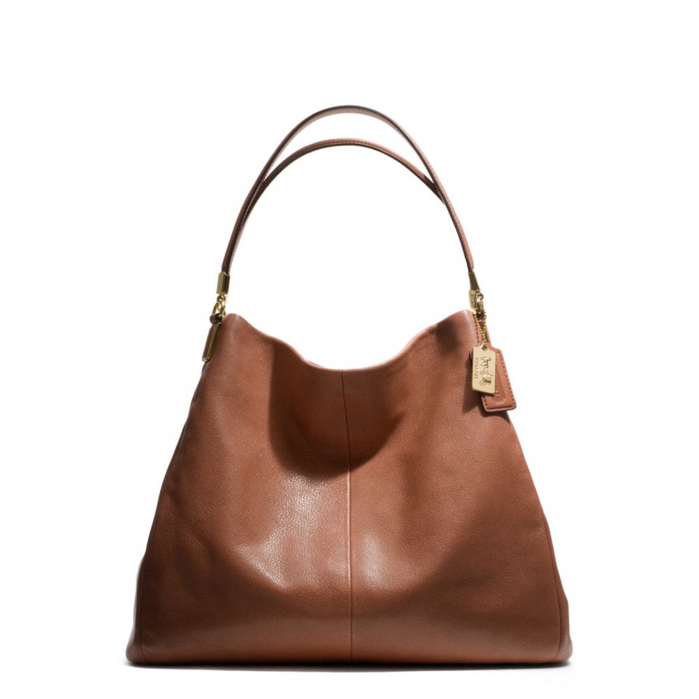 COACH MADISON LEATHER PHOEBE SHOULDER BAG - ONE COLOR - F25635