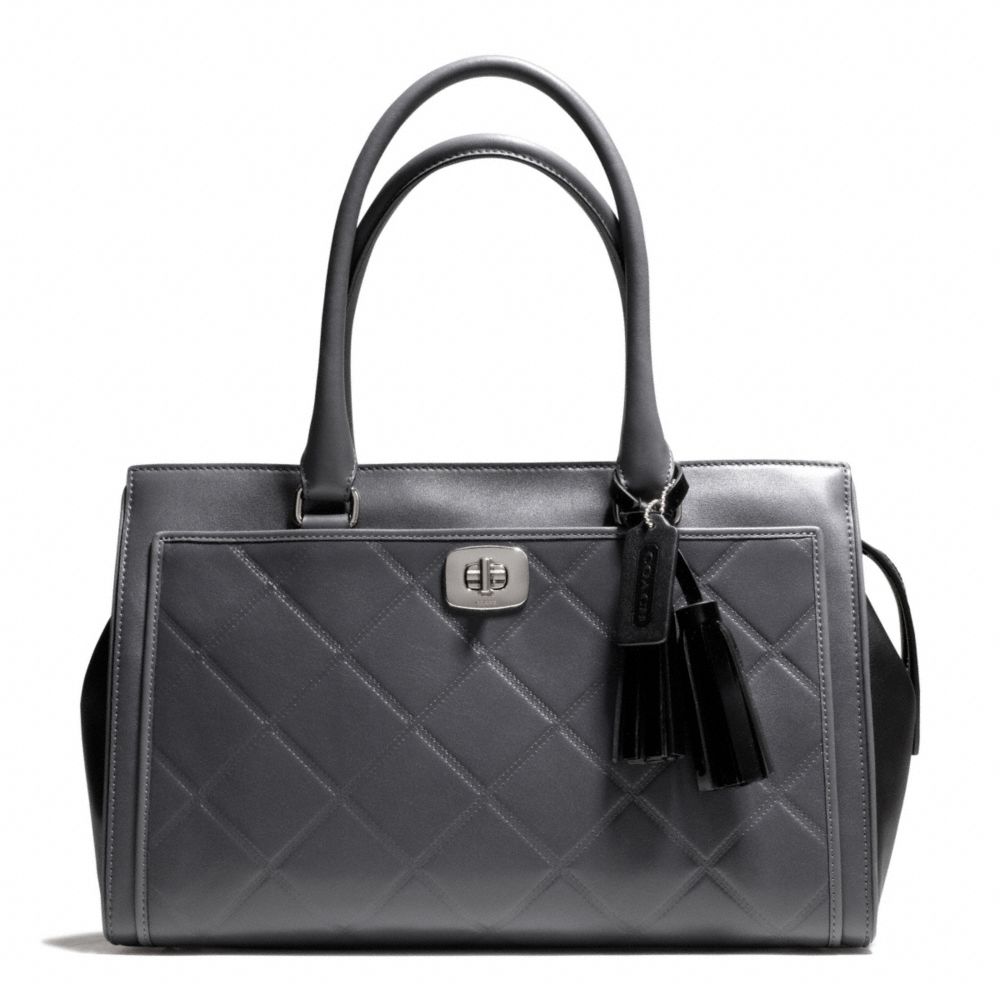 LEGACY CHELSEA CARRYALL IN EMBOSSED QUILTED LEATHER - COACH f25828 - 30575