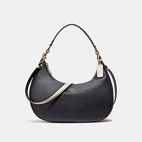 COACH EAST/WEST HARLEY HOBO IN COLORBLOCK - MIDNIGHT/CHALK/Light Gold - f25896