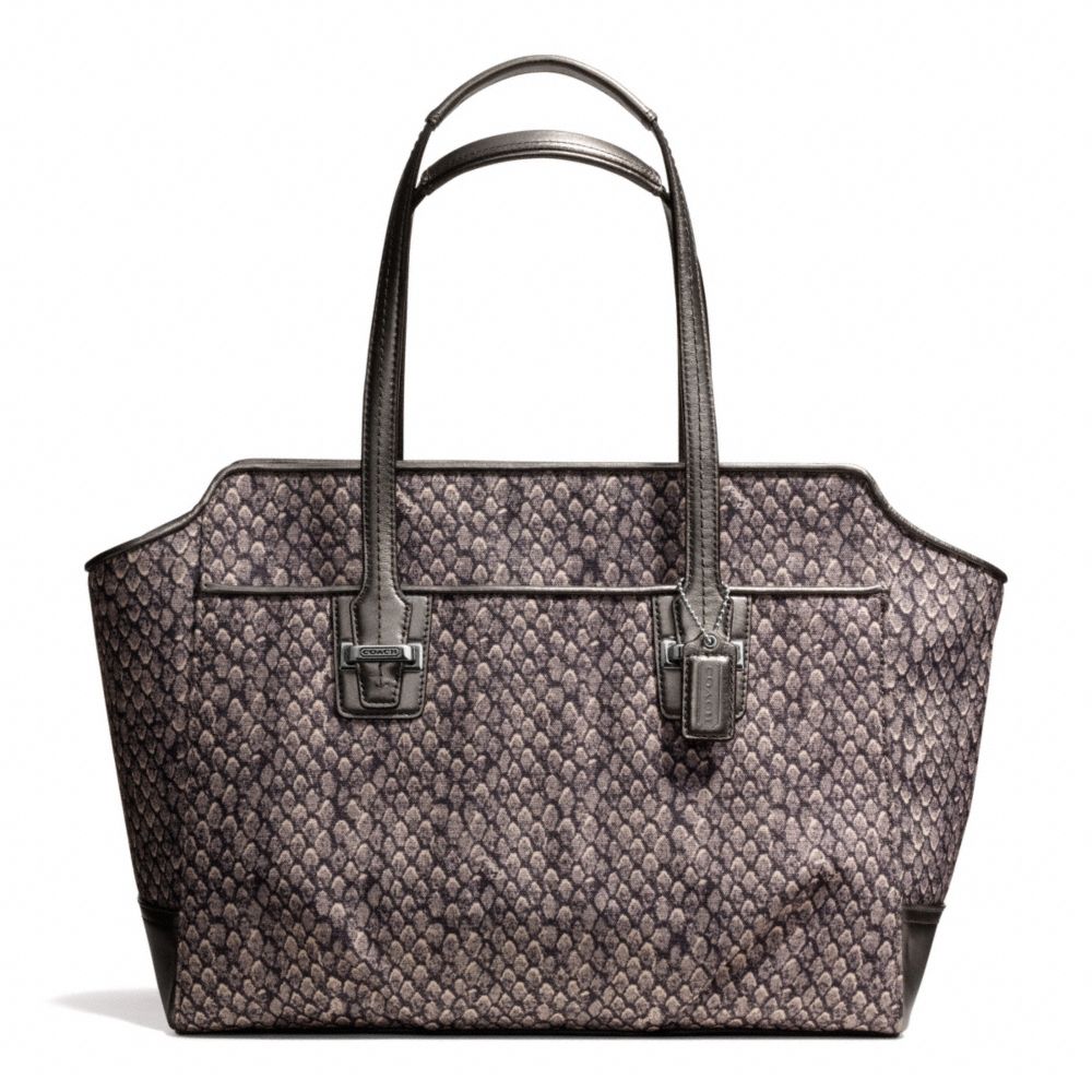COACH TAYLOR SNAKE PRINT ALEXIS CARRYALL - ONE COLOR - F26034
