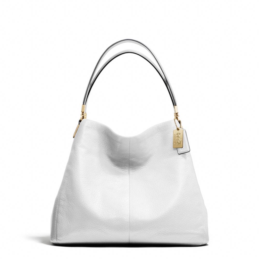 coach wallets white