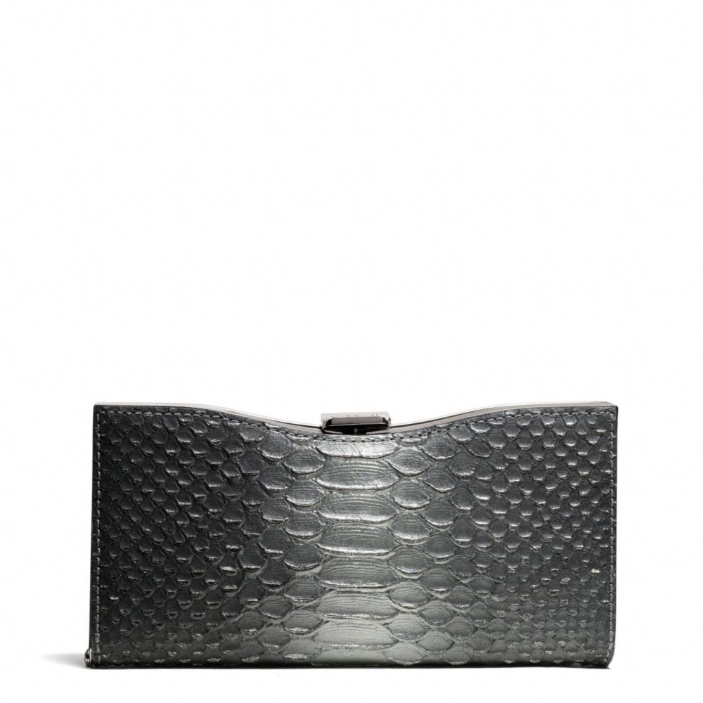 MADISON FRAME CLUTCH IN GLITTER PYTHON - COACH f26332 - 29722