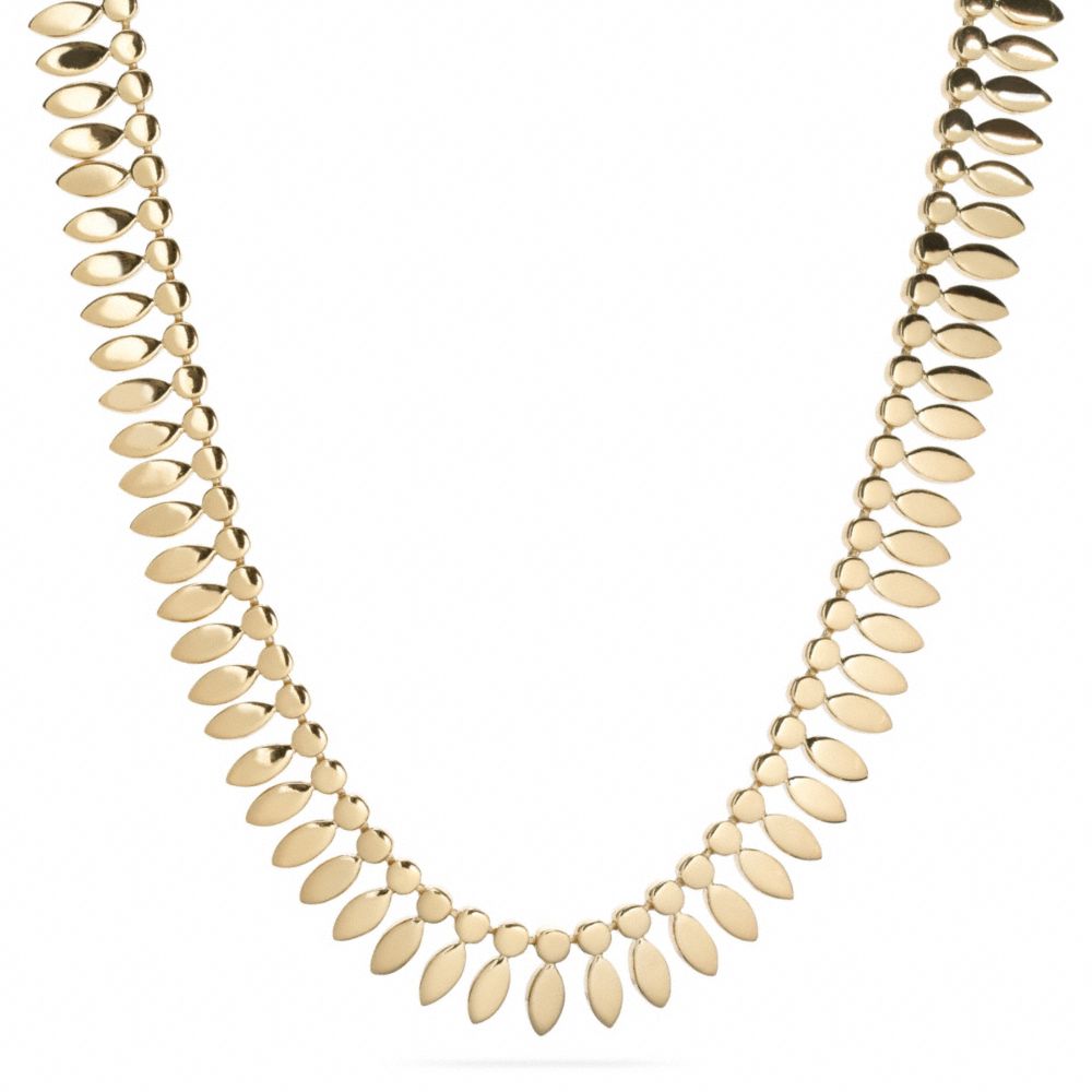 CUPCHAIN METAL NECKLACE - COACH f26487 - 27217