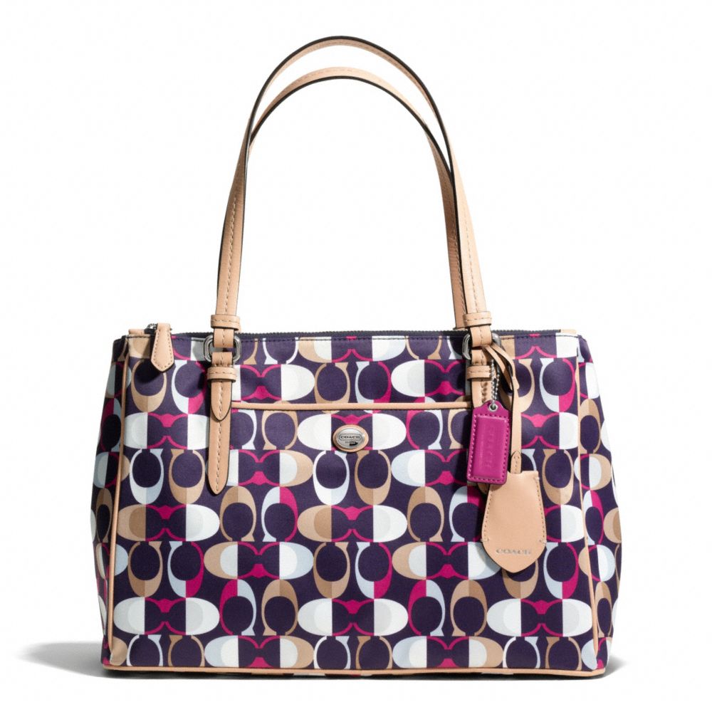 COACH PEYTON DREAM C PRINT JORDAN DOUBLE ZIP CARRYALL - ONE COLOR - F26927