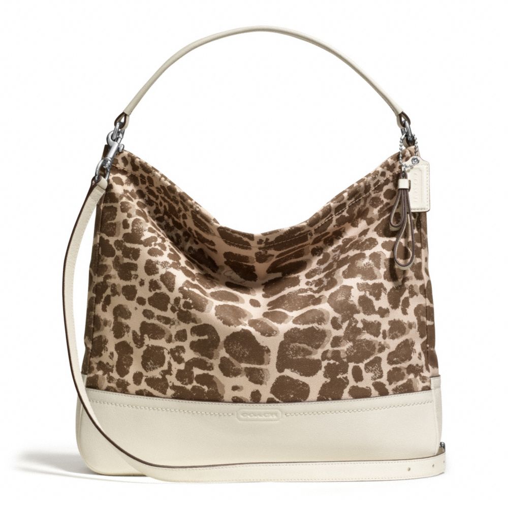 PARK GIRAFFE PRINT HOBO - COACH f27354 - 26019