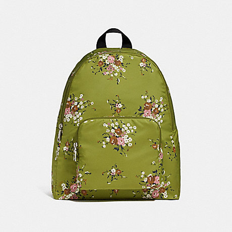 COACH PACKABLE BACKPACK WITH FLORAL BUNDLE PRINT - SVNHY - f27977