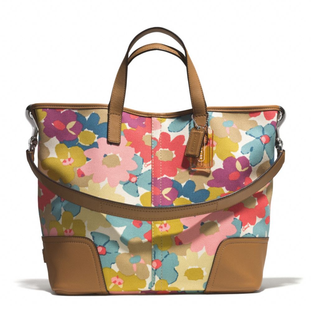 COACH HADLEY FLORAL PRINT DUFFLE - ONE COLOR - F28287