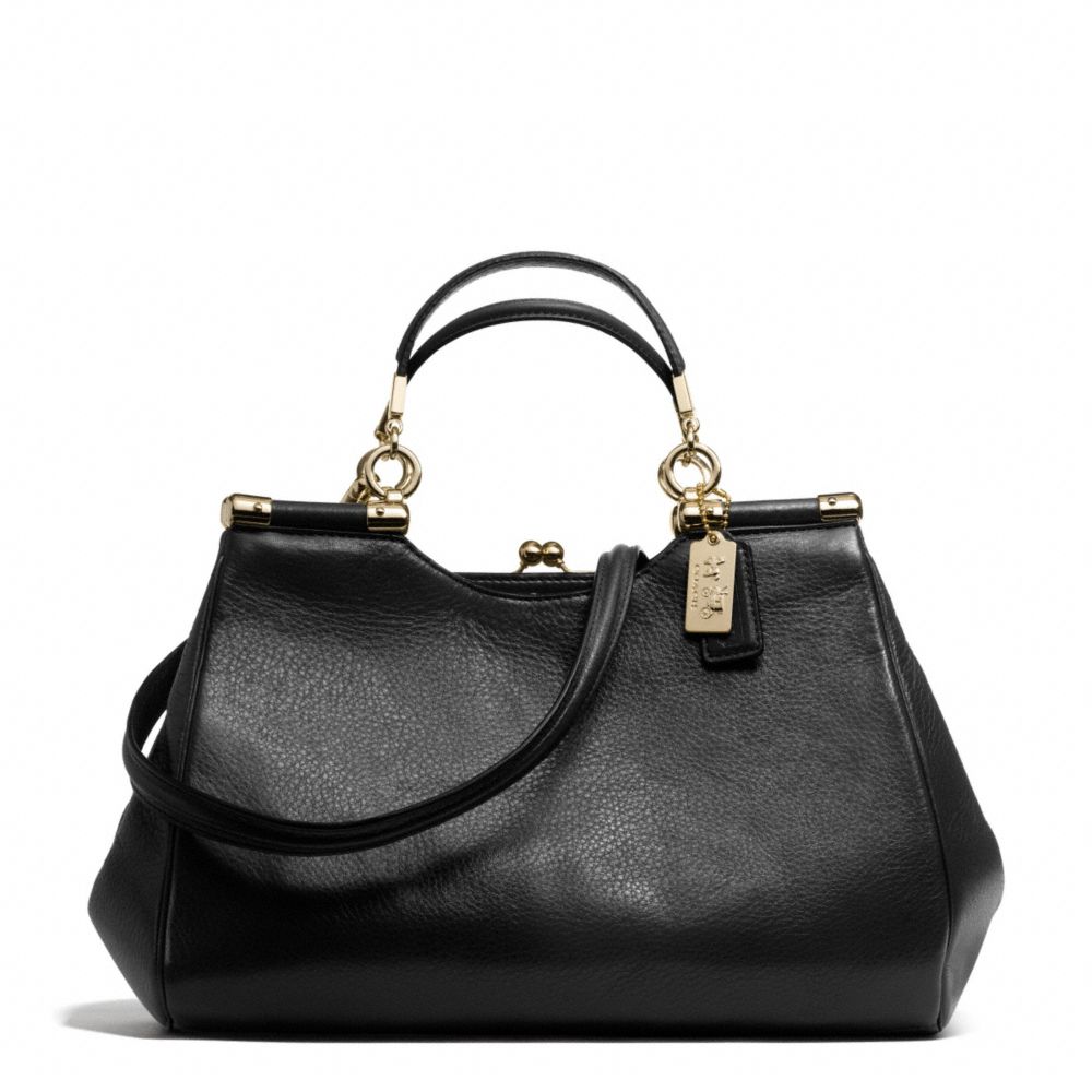 COACH MADISON CARRIE IN LEATHER - ONE COLOR - F28288