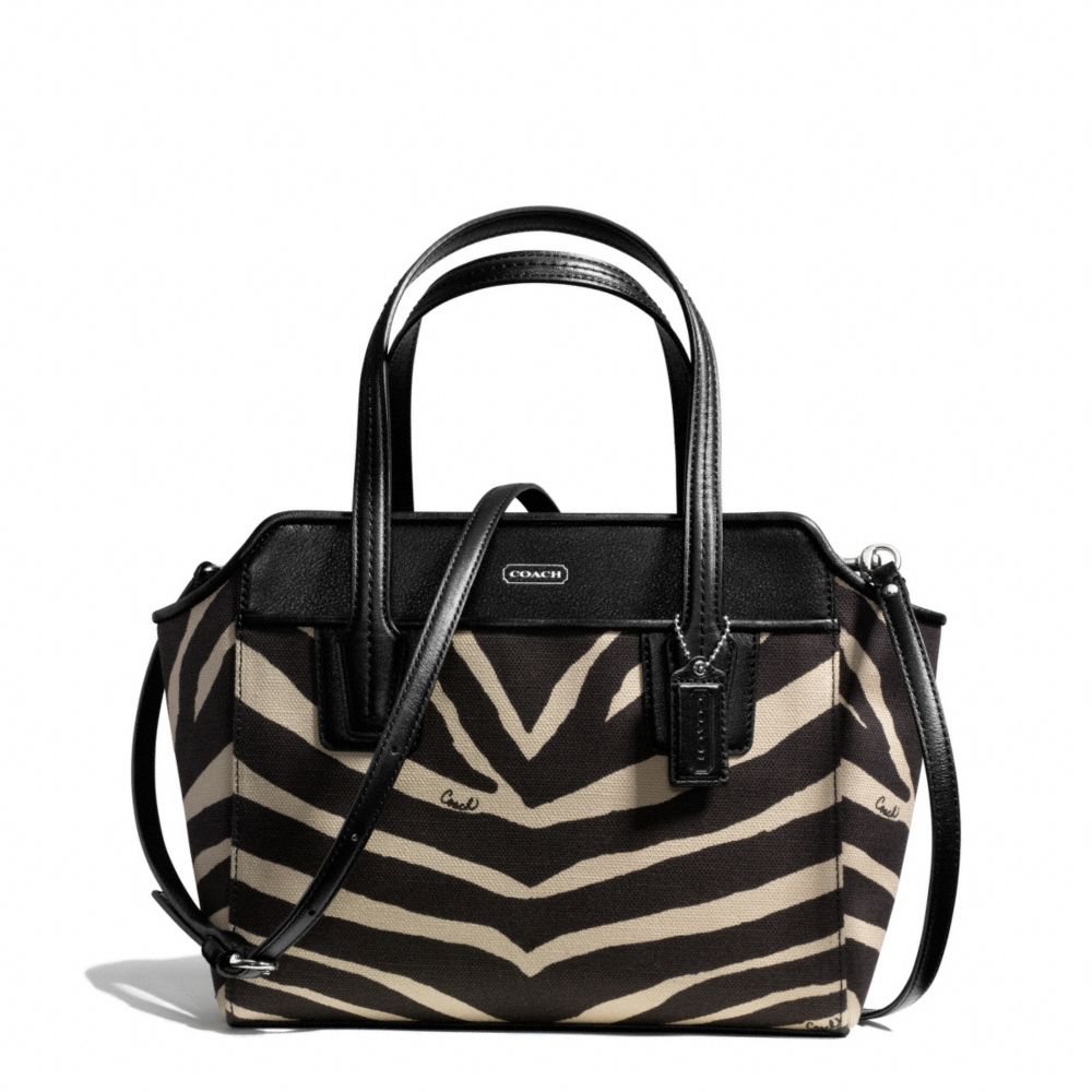 COACH TAYLOR ZEBRA BETTE MINI TOTE CROSSBODY - ONE COLOR - F28461