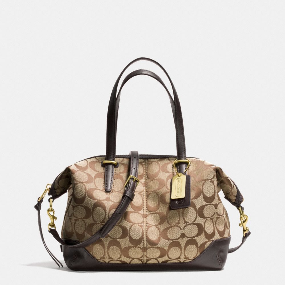 khaki mahogany coach