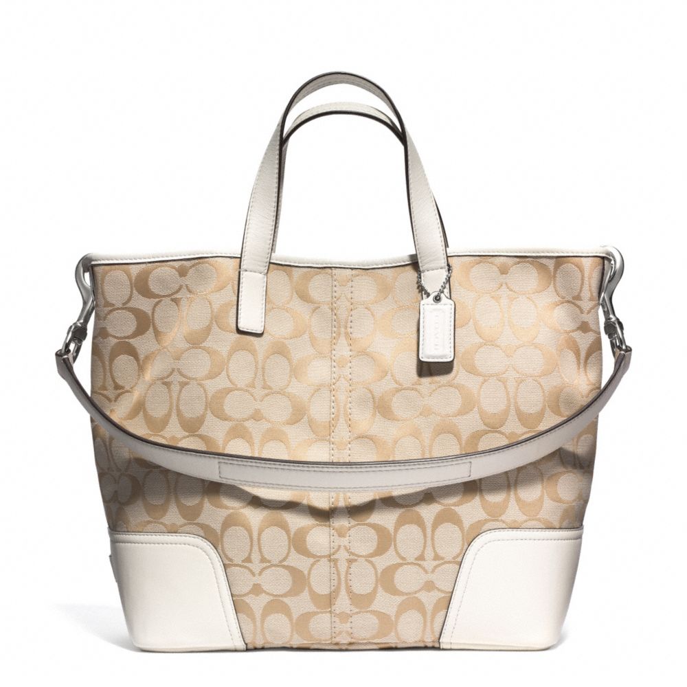 COACH HADLEY SIGNATURE DUFFLE - ONE COLOR - F28981