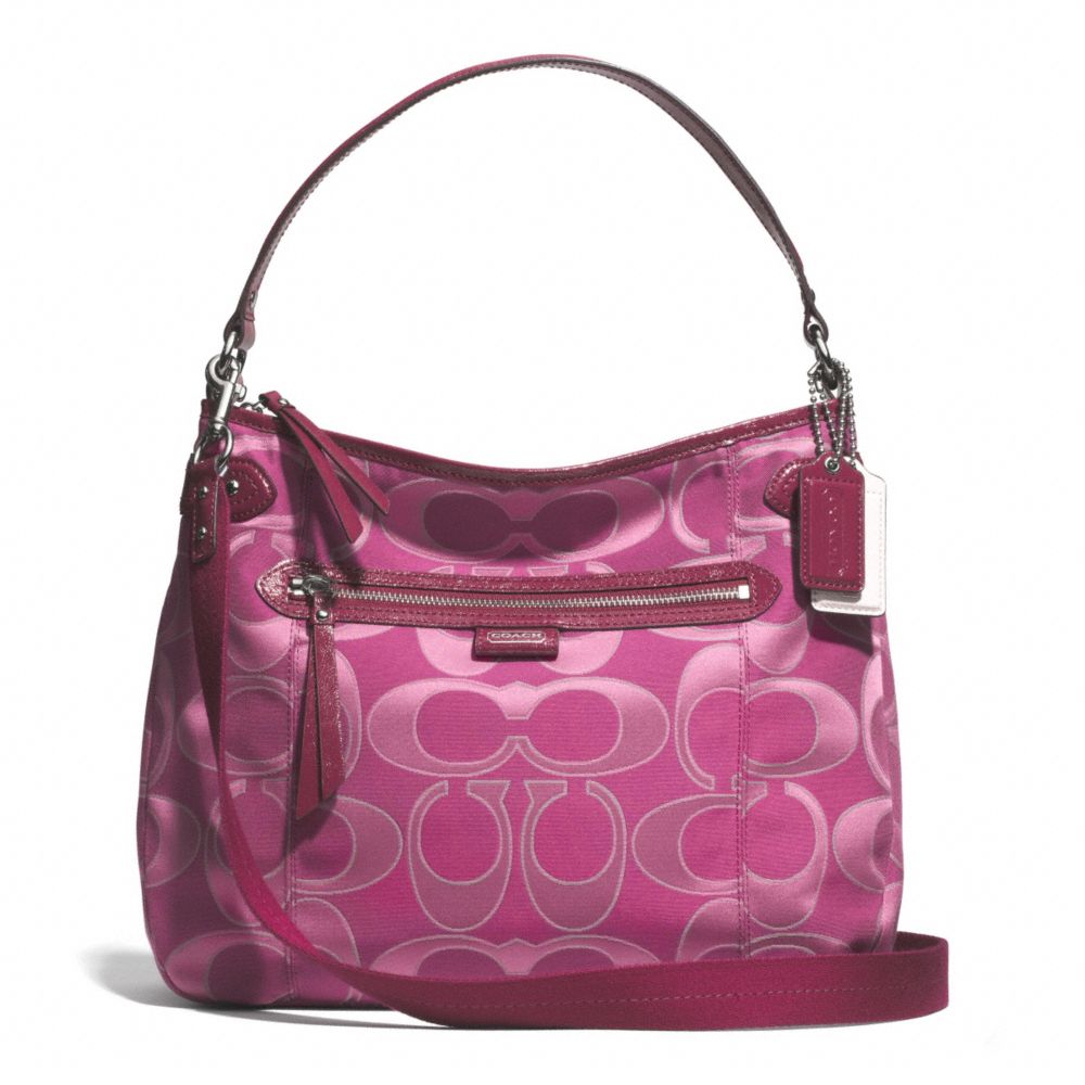 DAISY MULTI SIGNATURE CONVERTIBLE HOBO - COACH f29308 - 28104