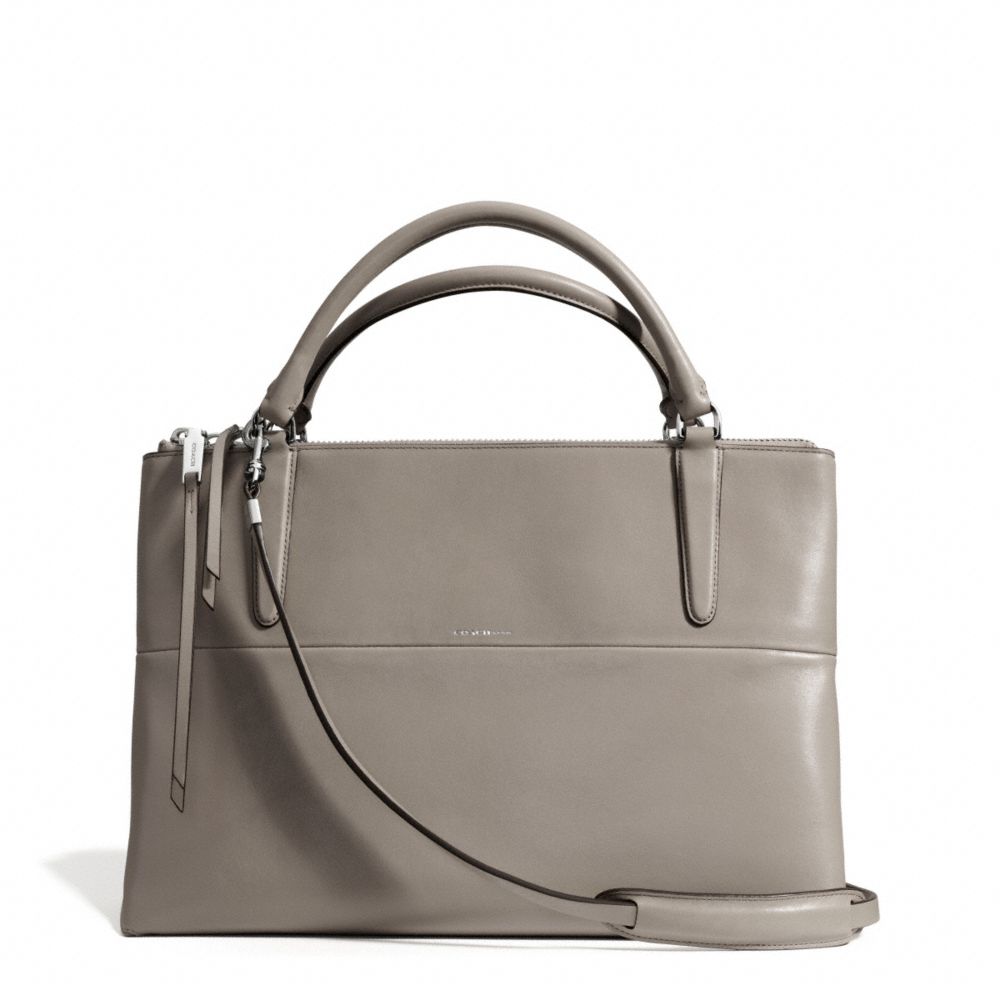 BOROUGH BAG IN RETRO GLOVE TAN LEATHER - COACH f30348 -  UEWAM