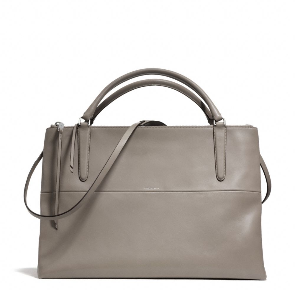 COACH THE LARGE BOROUGH BAG IN RETRO GLOVE TAN LEATHER - UEWAM - F30349