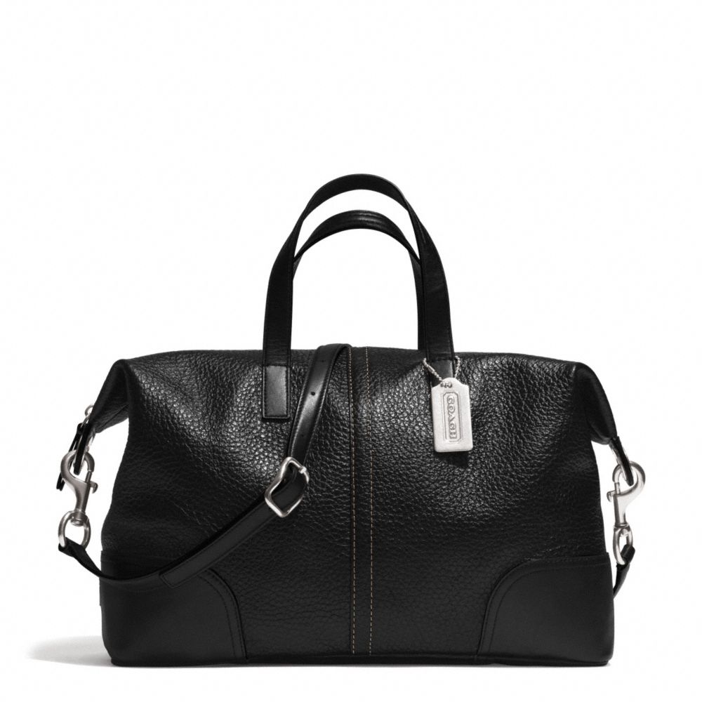 HADLEY LUXE GRAIN LEATHER ZIP SATCHEL 