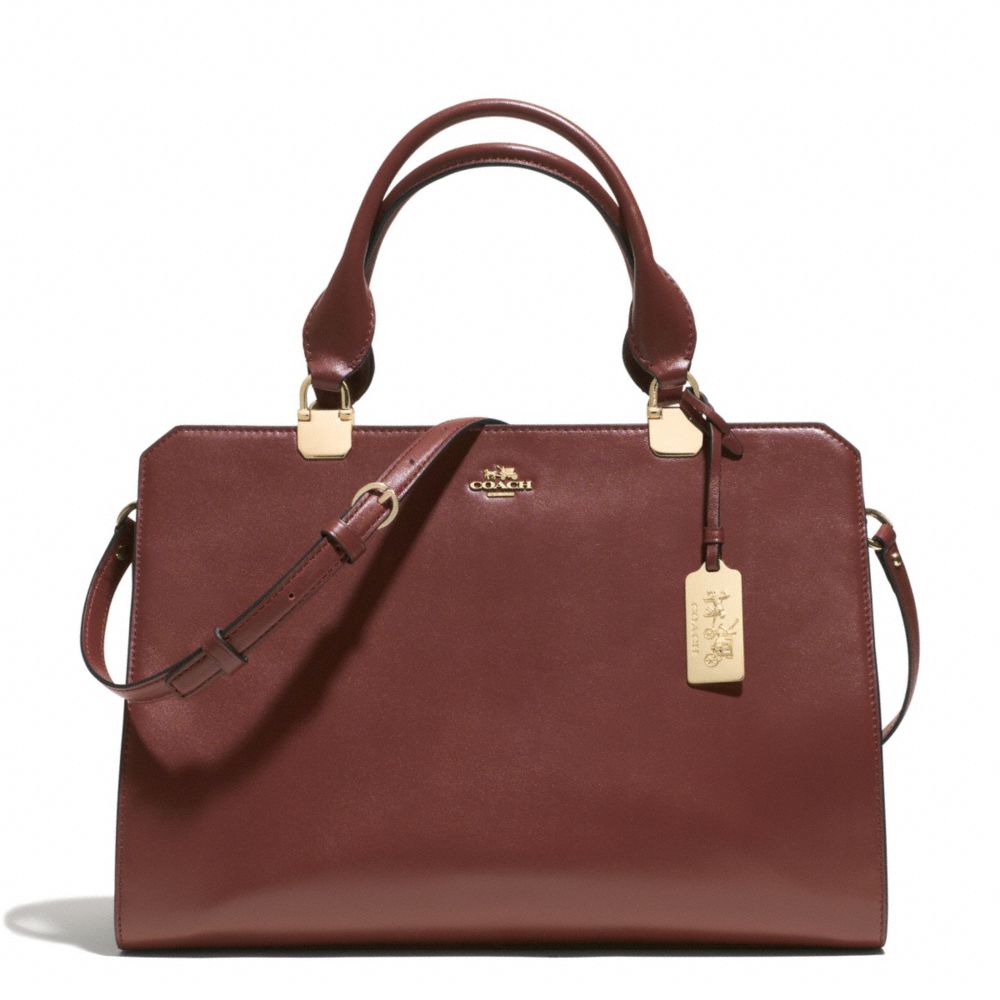 MADISON LEATHER LEXINGTON CARRYALL - COACH F32331 - LIBRK