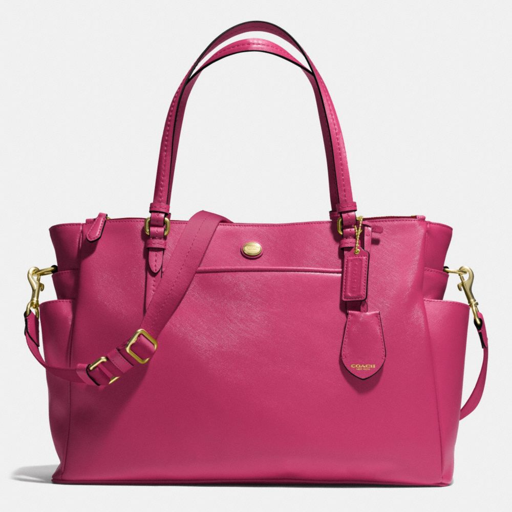 COACH PEYTON MULTIFUNCTION TOTE - IM/BERRY - F32461