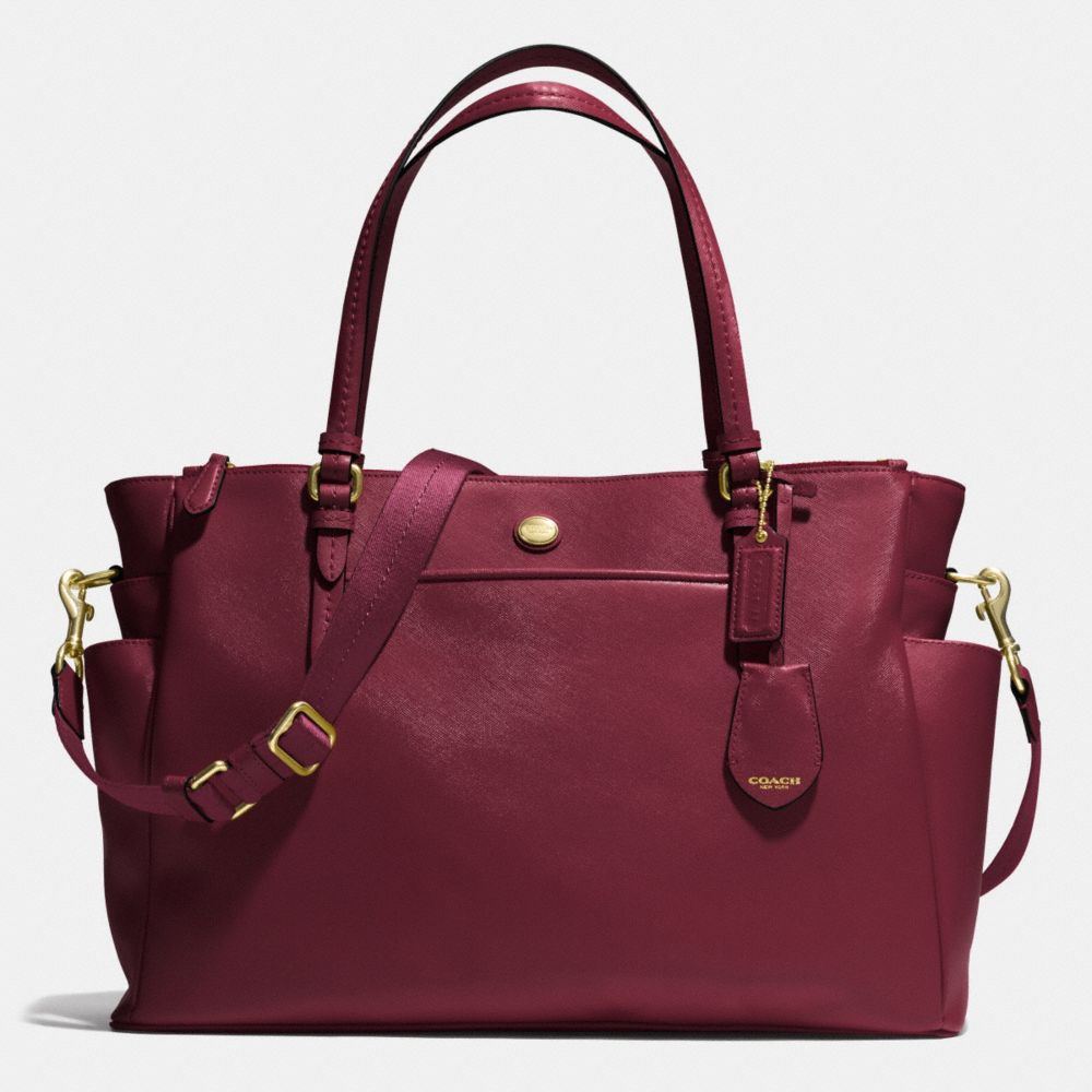 COACH PEYTON MULTIFUNCTION TOTE - IM/SHERRY - F32461