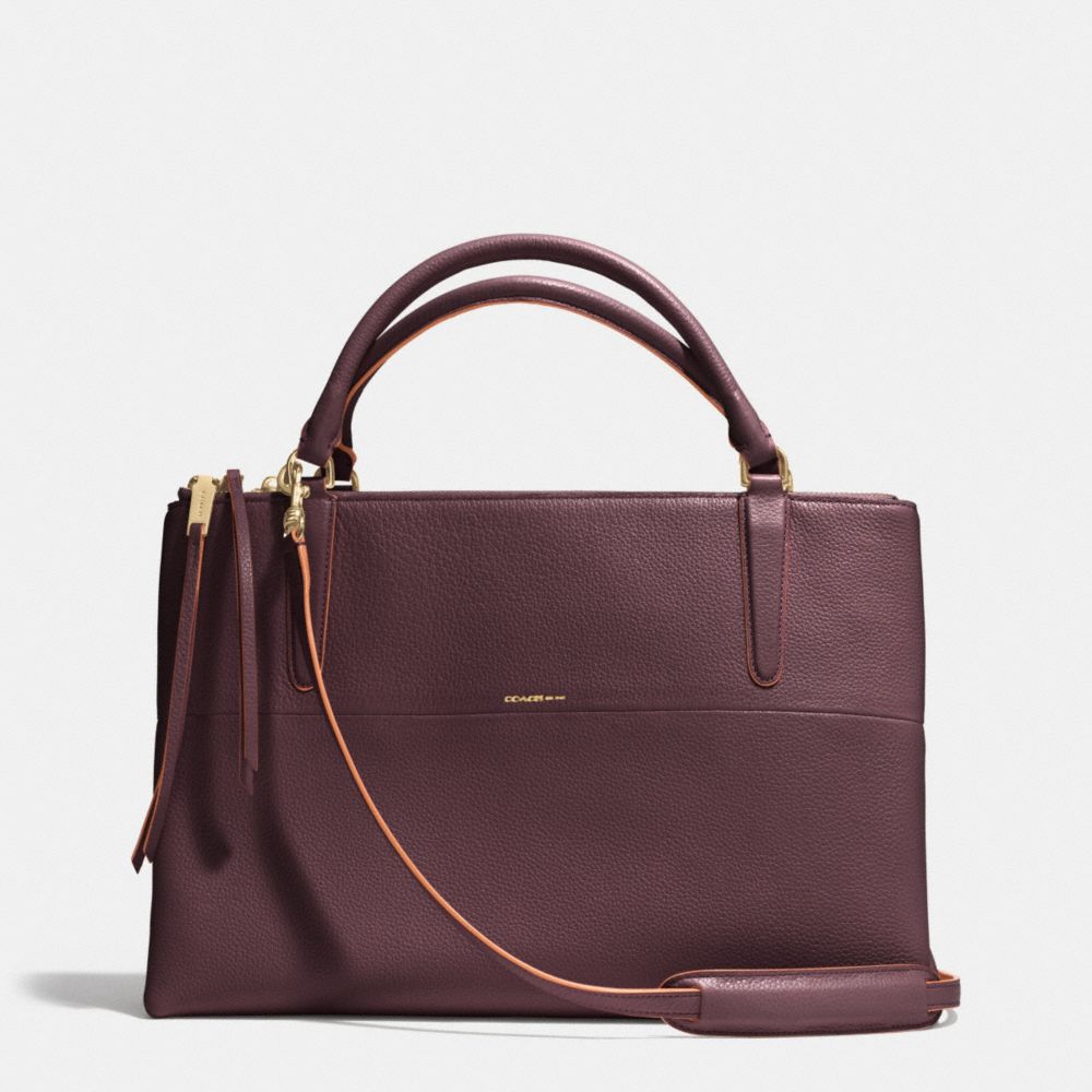 COACH THE BOROUGH BAG IN PEBBLE EDGEPAINT LEATHER - GDD8Q - F32912