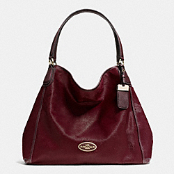 COACH LARGE EDIE SHOULDER BAG IN HAIRCALF - LIDFP - F33536