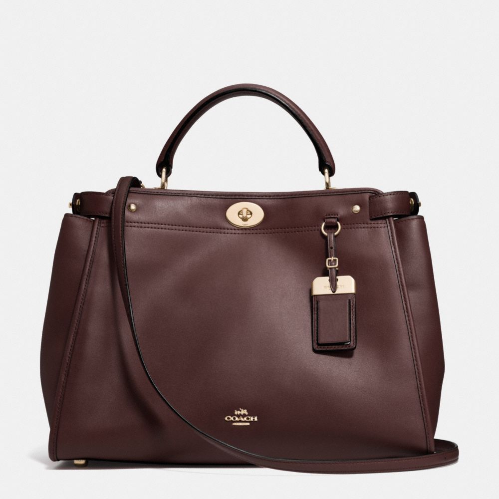 GRAMERCY SATCHEL IN LEATHER - COACH F33549 - VAOXB