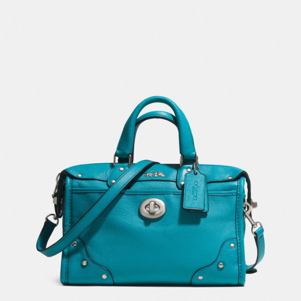 RHYDER 24 SATCHEL IN LEATHER - COACH f33690 -  AKTEA