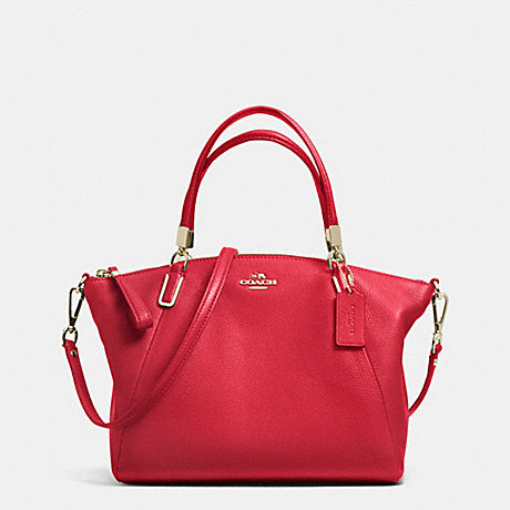 COACH SMALL KELSEY SATCHEL IN PEBBLE LEATHER - IME8B - f34493