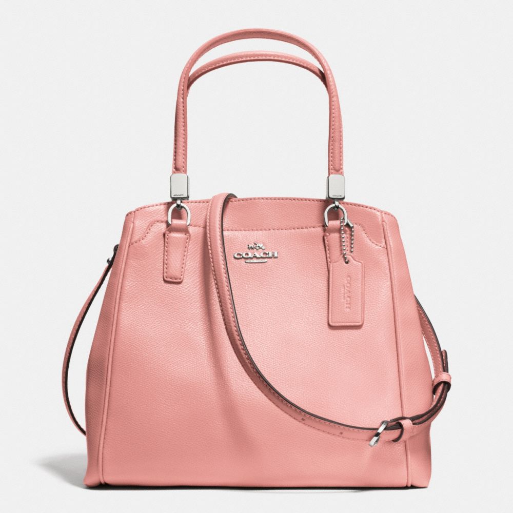 COACH MINETTA CROSSBODY IN LEATHER - SILVER/BLUSH - F34663