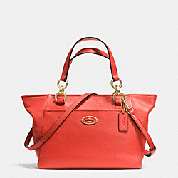 COACH MINI ELLIS TOTE IN PEBBLE LEATHER - LIWM3 - F35030