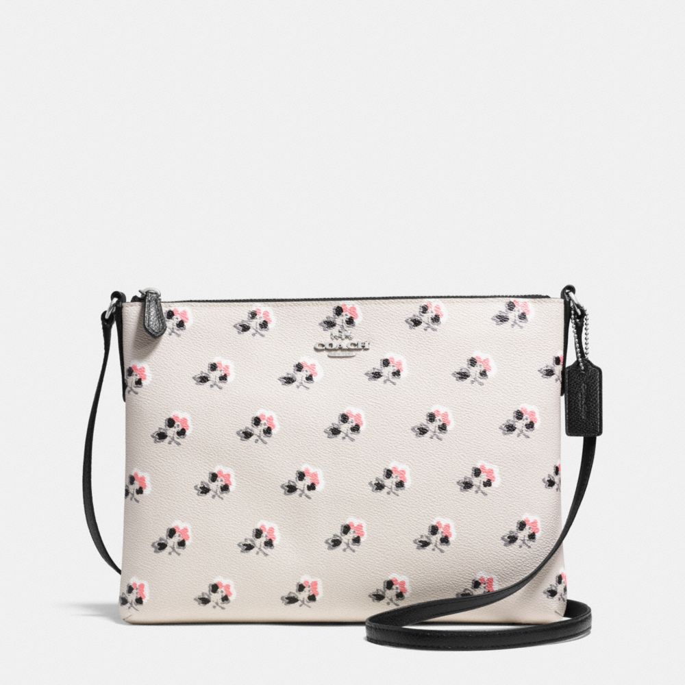 AMERICANA CROSSBODY IN PRINTED COATED CANVAS - COACH f35453 - BRAMBLE ROSE