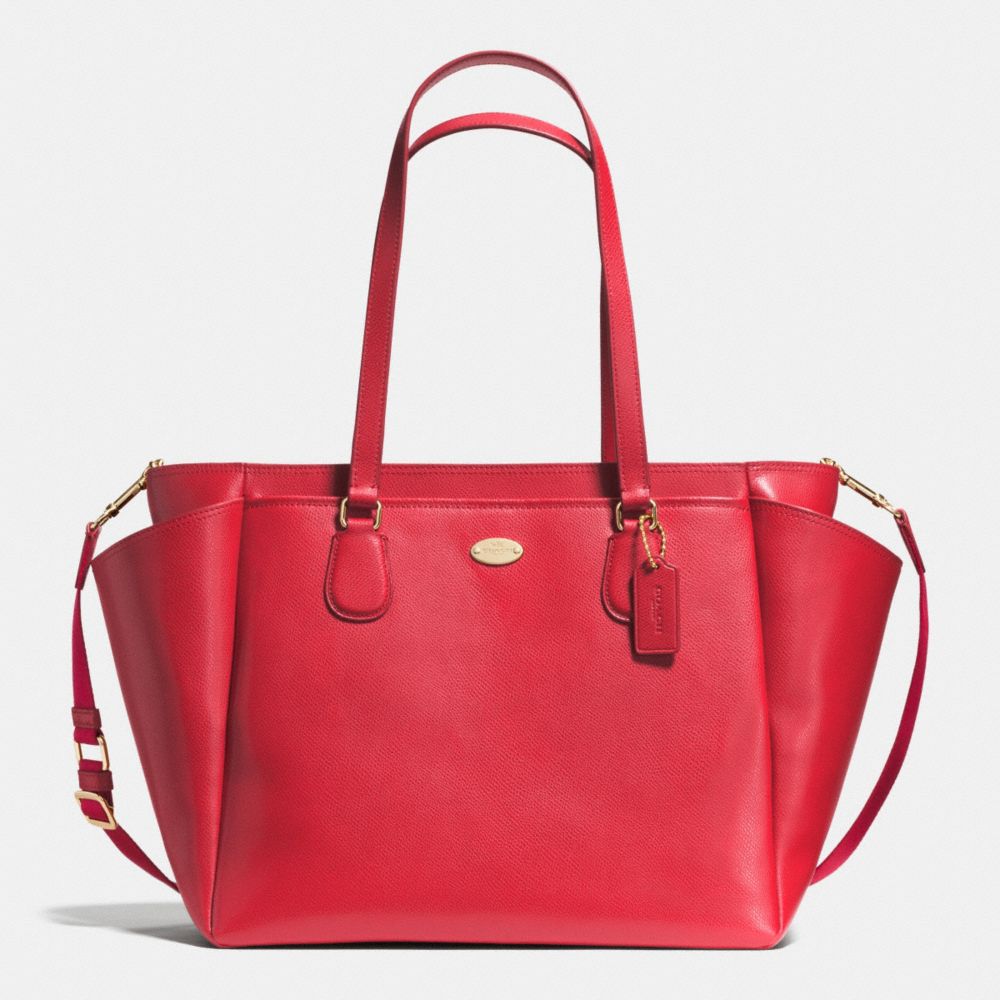 BABY BAG IN CROSSGRAIN LEATHER - COACH f35702 - IME8B