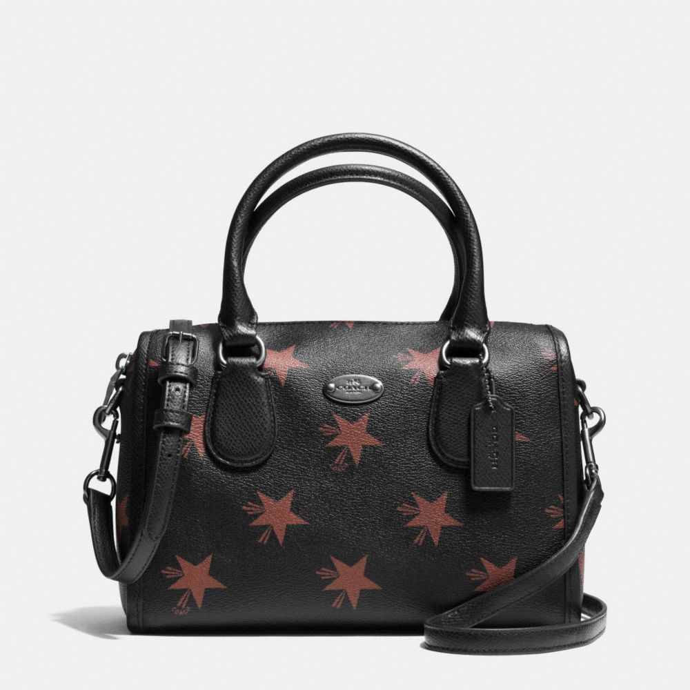 MINI BENNETT SATCHEL IN STAR CANYON PRINT COATED CANVAS - COACH f35902 - QBBMC