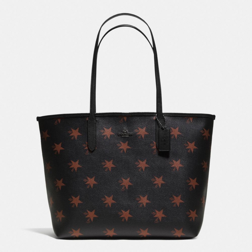 COACH CITY TOTE IN STAR CANYON PRINT COATED CANVAS - QBBMC - F35917