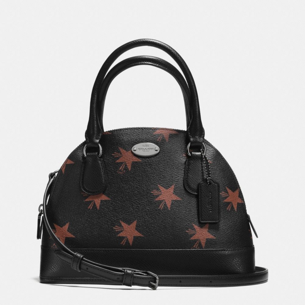 MINI CORA DOMED SATCHEL IN STAR CANYON PRINT COATED CANVAS - COACH f36518 - QBBMC