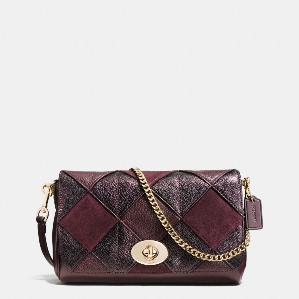 MINI RUBY CROSSBODY IN PATCHWORK LEATHER - COACH f36593 - IMREM