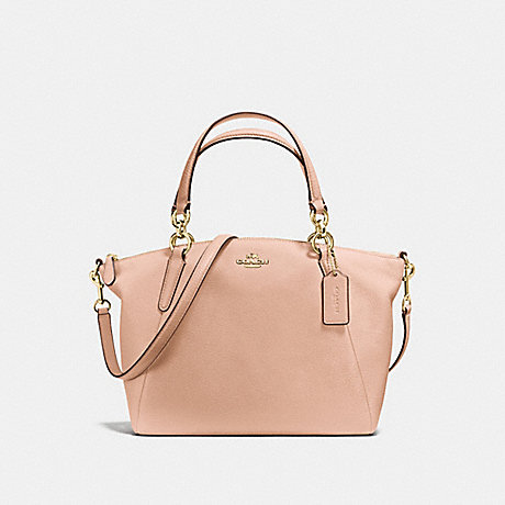 COACH SMALL KELSEY SATCHEL - LIGHT GOLD/NUDE PINK - f36675