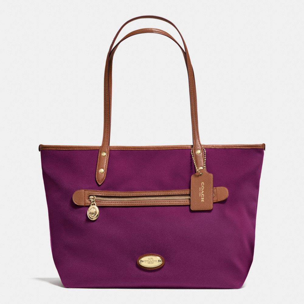 COACH TOTE IN POLYESTER TWILL - IMPLU - F37336