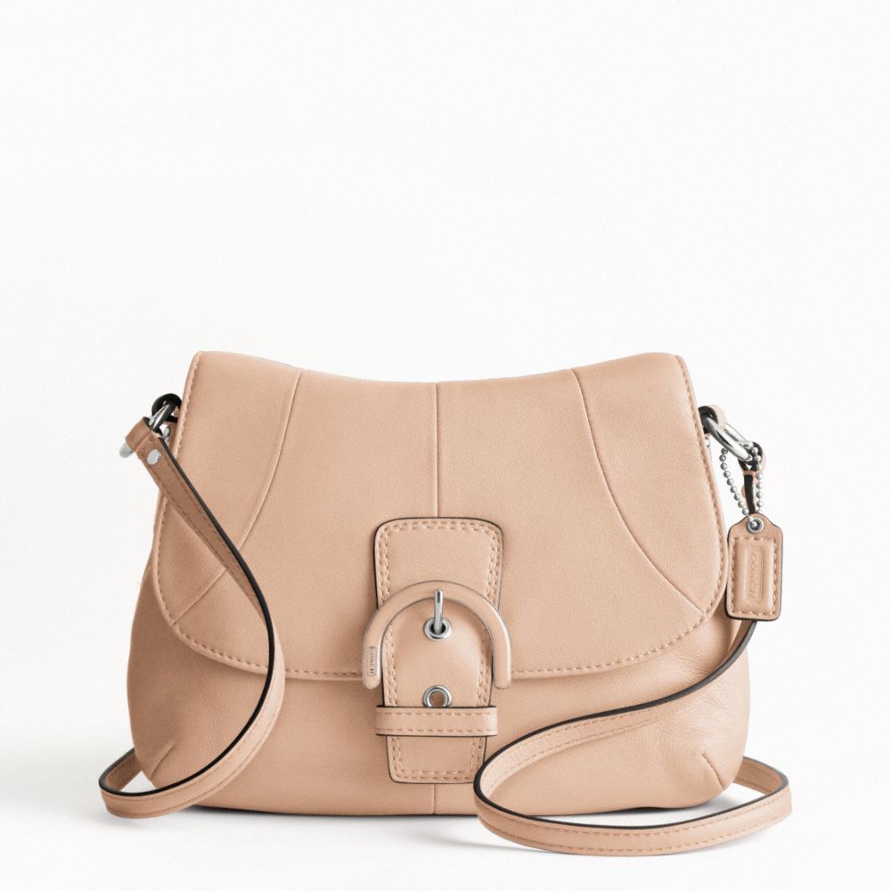 SOHO LEATHER FLAP CROSSBODY
